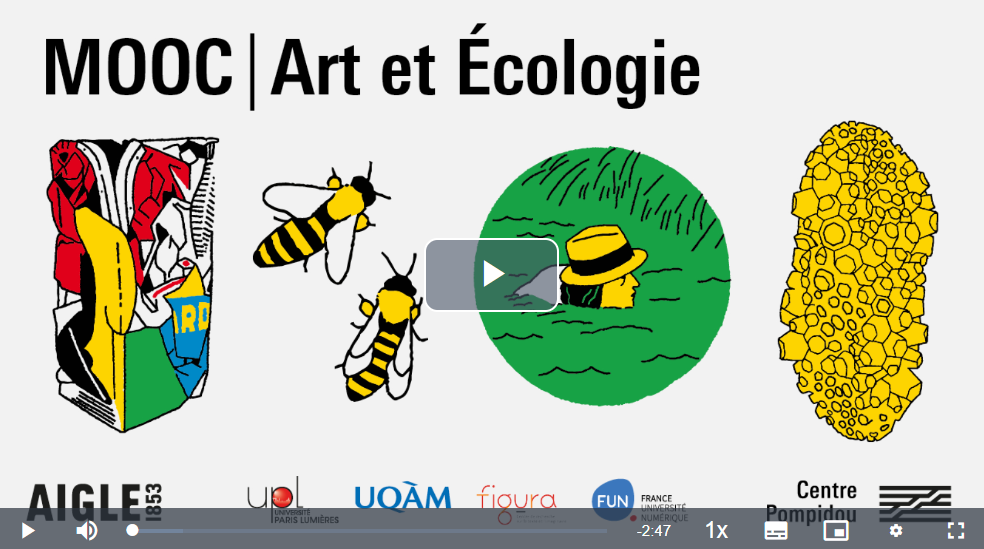 Se former : MOOC Art & Ecologie, Fun Mooc