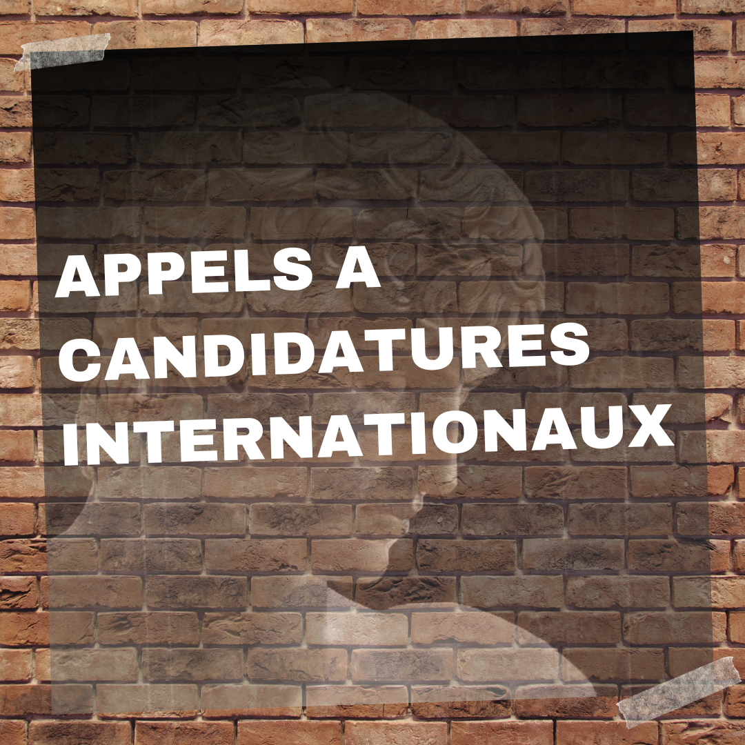 Appels à candidatures internationaux du 1er avril 2024