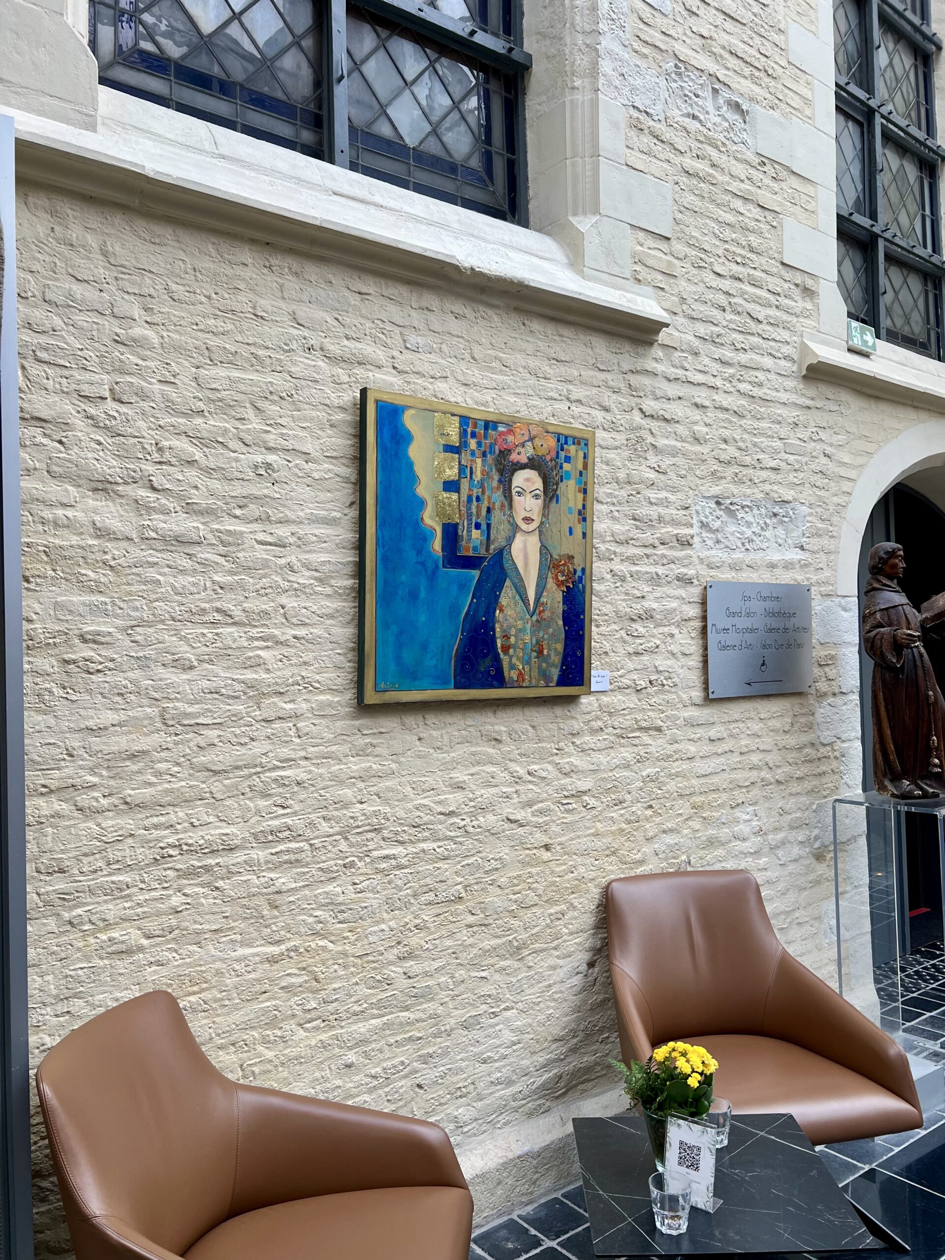 Exposition Astrid Fraccola – 50 tableaux à l’Hermitage Gantois, Lille