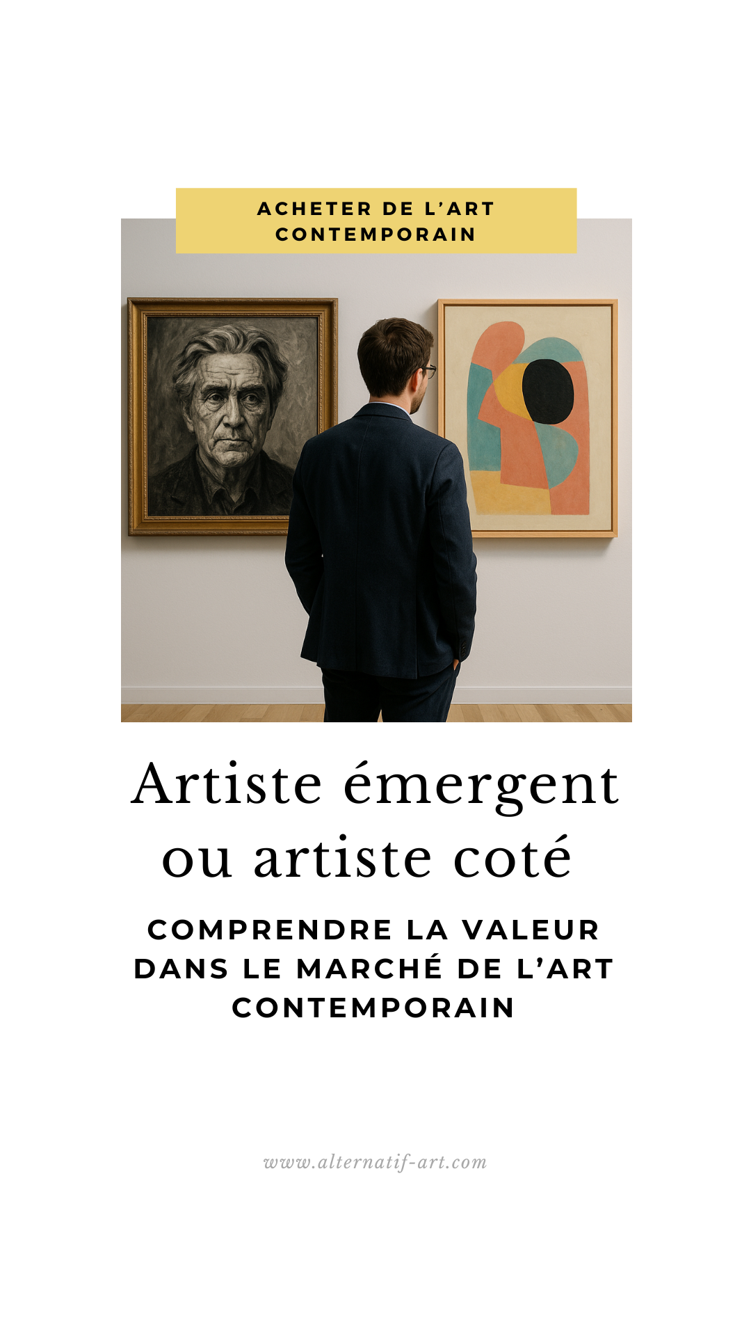 Artiste émergent ou artiste coté : comprendre la valeur dans le marché de l’art contemporain