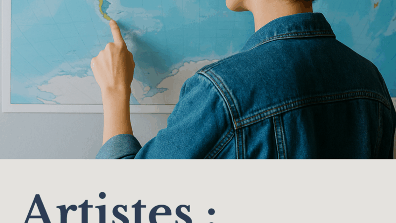 Avoir une vision internationale pour construire sa carrière artistique