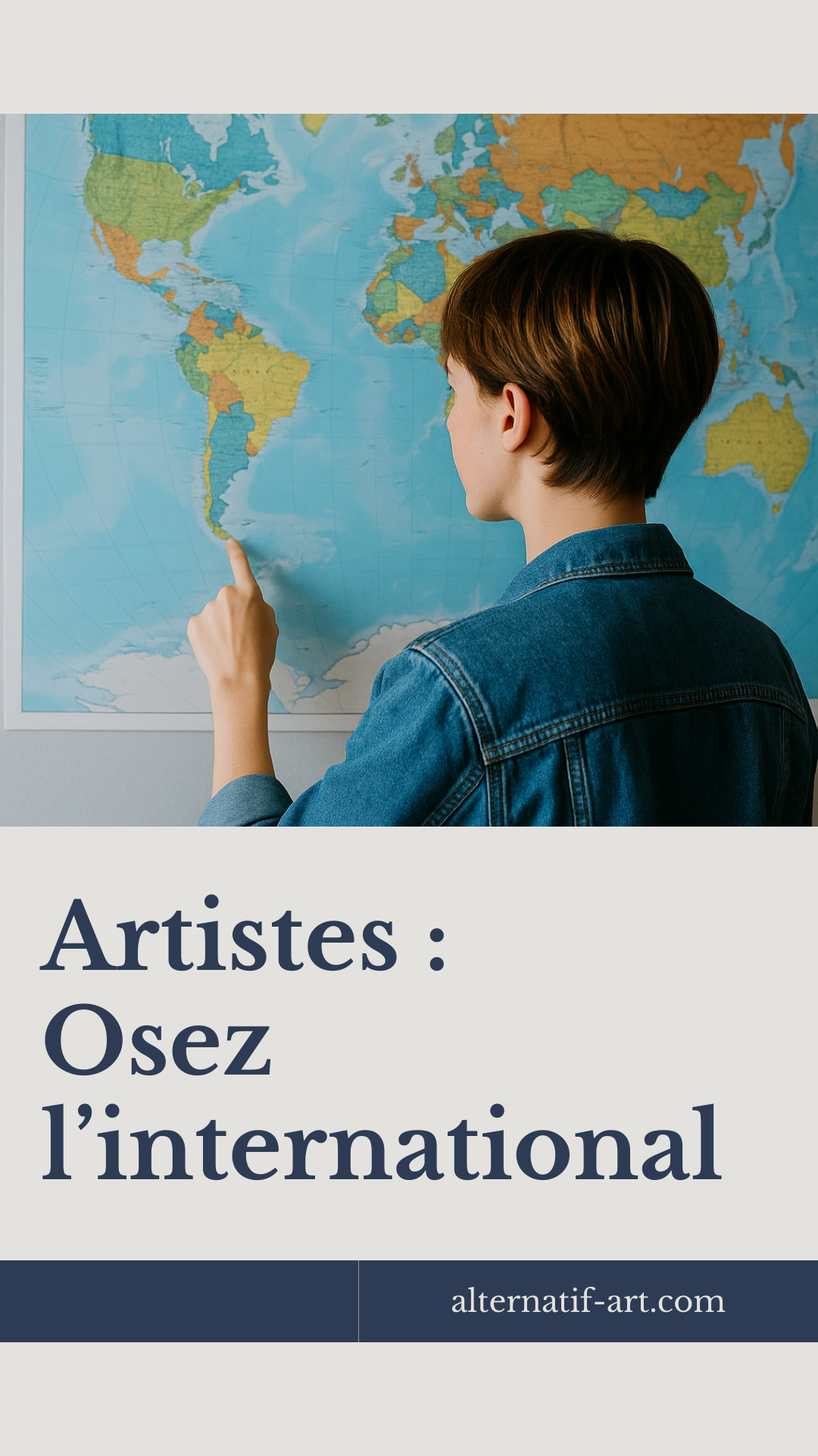 Avoir une vision internationale pour construire sa carrière artistique