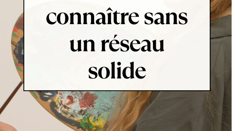 Les défis des artistes pour se faire connaître sans un réseau solide
