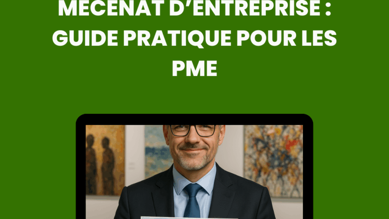 Mécénat d’entreprise : guide pratique pour les PME