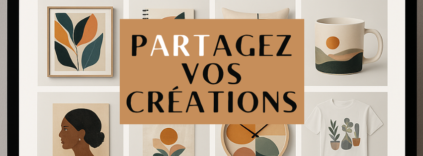Partagez vos créations avec plus d’acheteurs