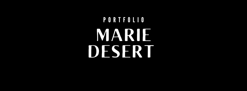 Portfolio : Marie DESERT