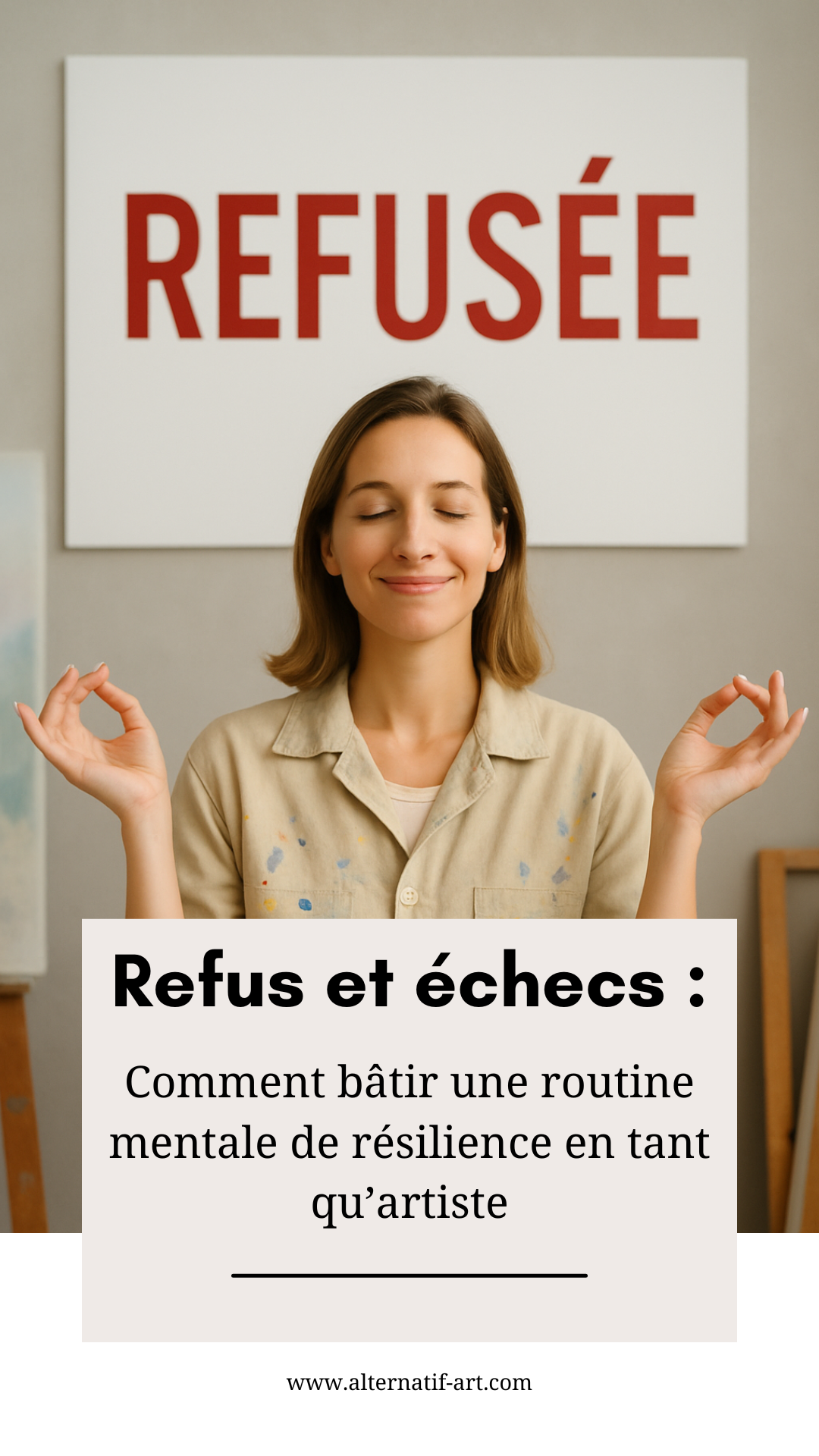 Refus et échecs : comment bâtir une routine mentale de résilience en tant qu’artiste