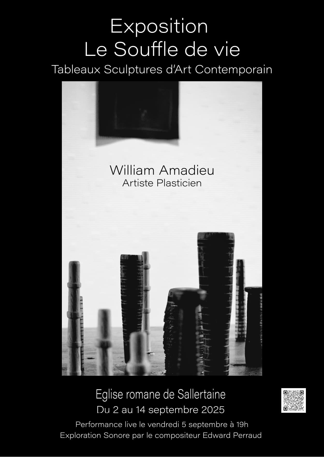 Exposition : Le Souffle de Vie – William Amadieu & Edward Perraud