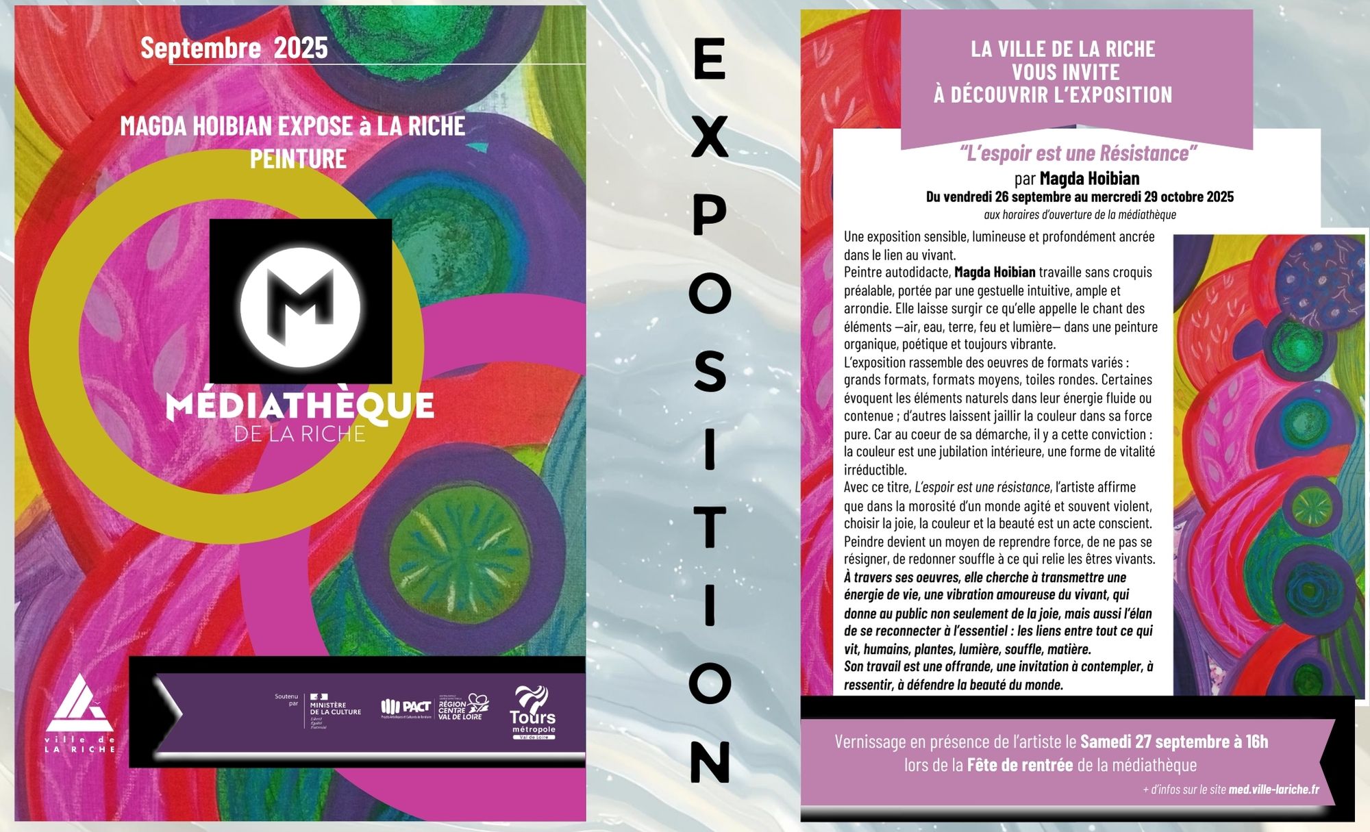 Exposition : L’espoir est une résistance, Magda Hoibian