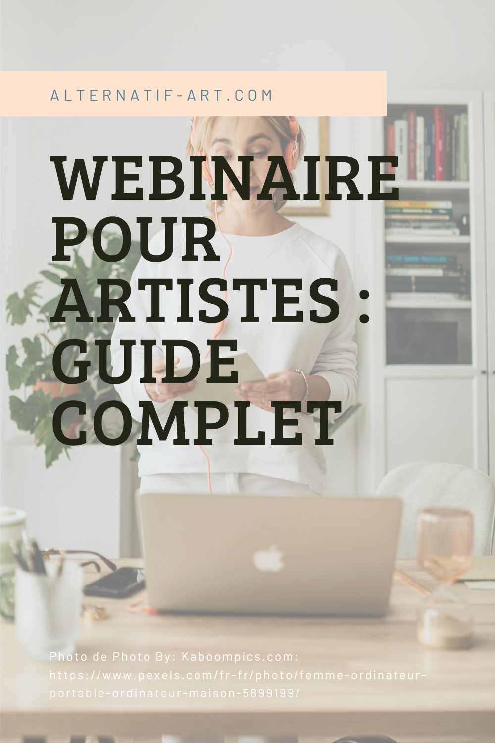 Les webinaires, un format moderne pour présenter son travail artistique