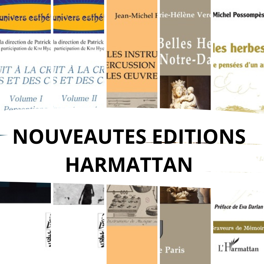 Les nouveautés en Beaux-Arts des éditions l’Harmattan – Octobre 2025