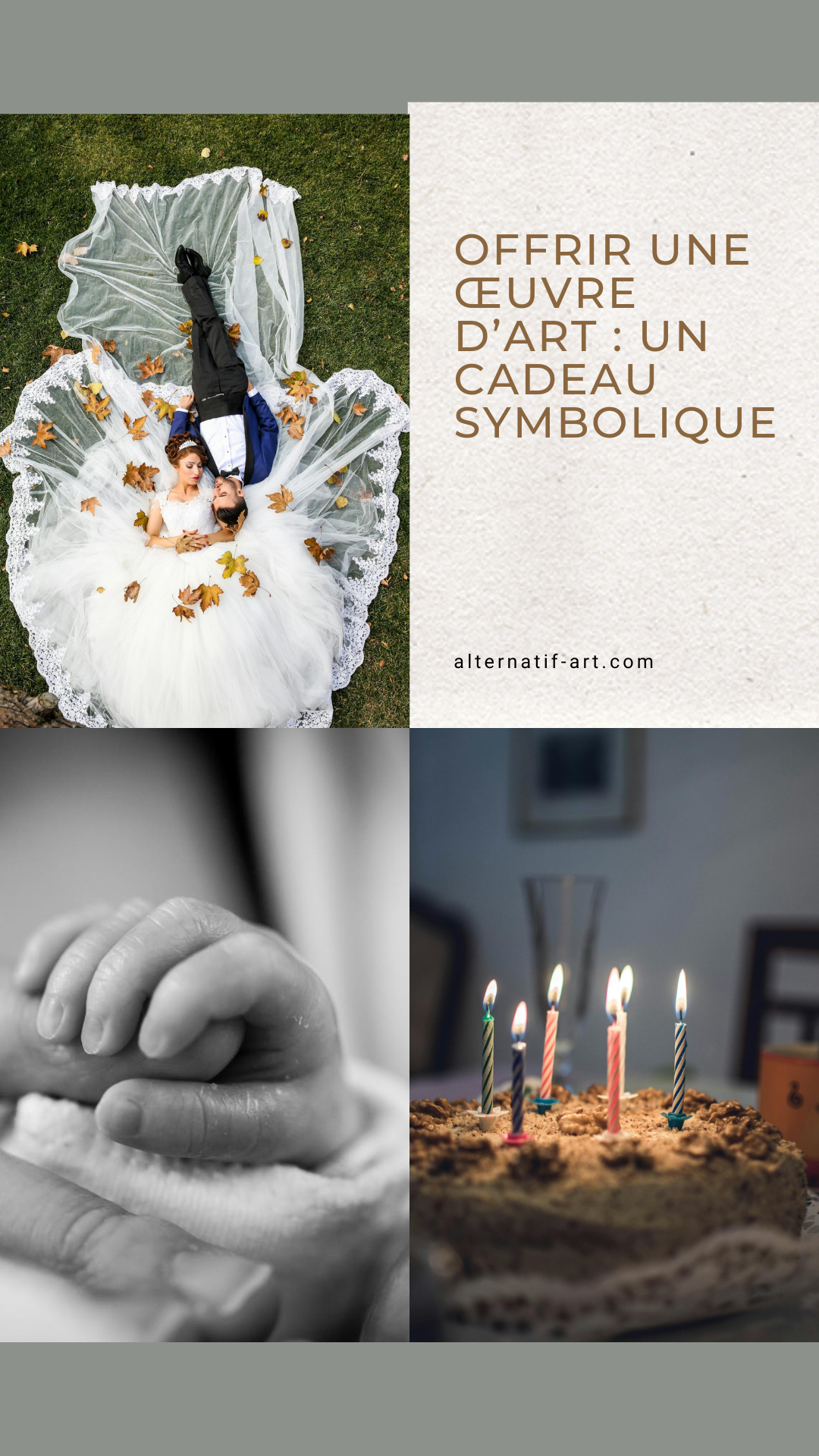 Offrir une œuvre d’art : le cadeau symbolique et intemporel pour un mariage, un anniversaire ou une naissance