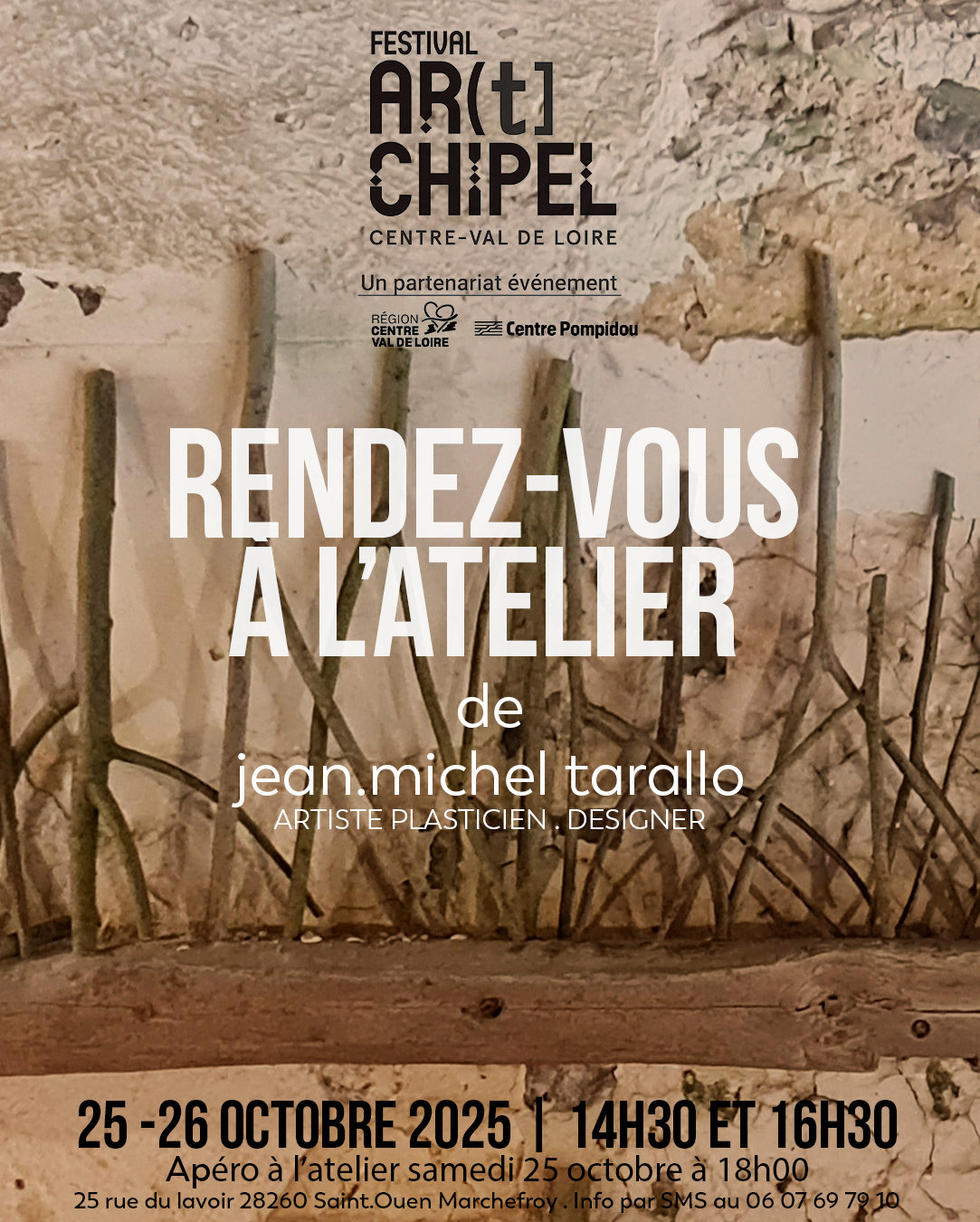 Ouverture d’atelier – Jean-Michel Tarallo