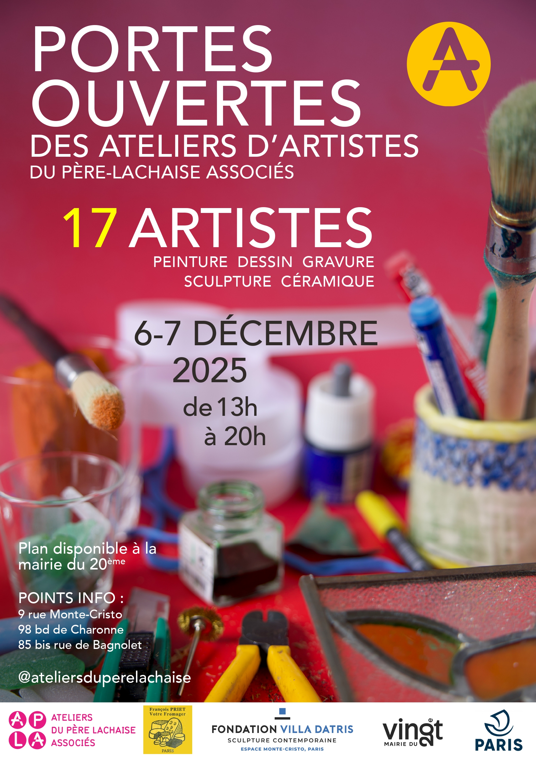 Portes ouvertes des Ateliers du Père Lachaise Associés