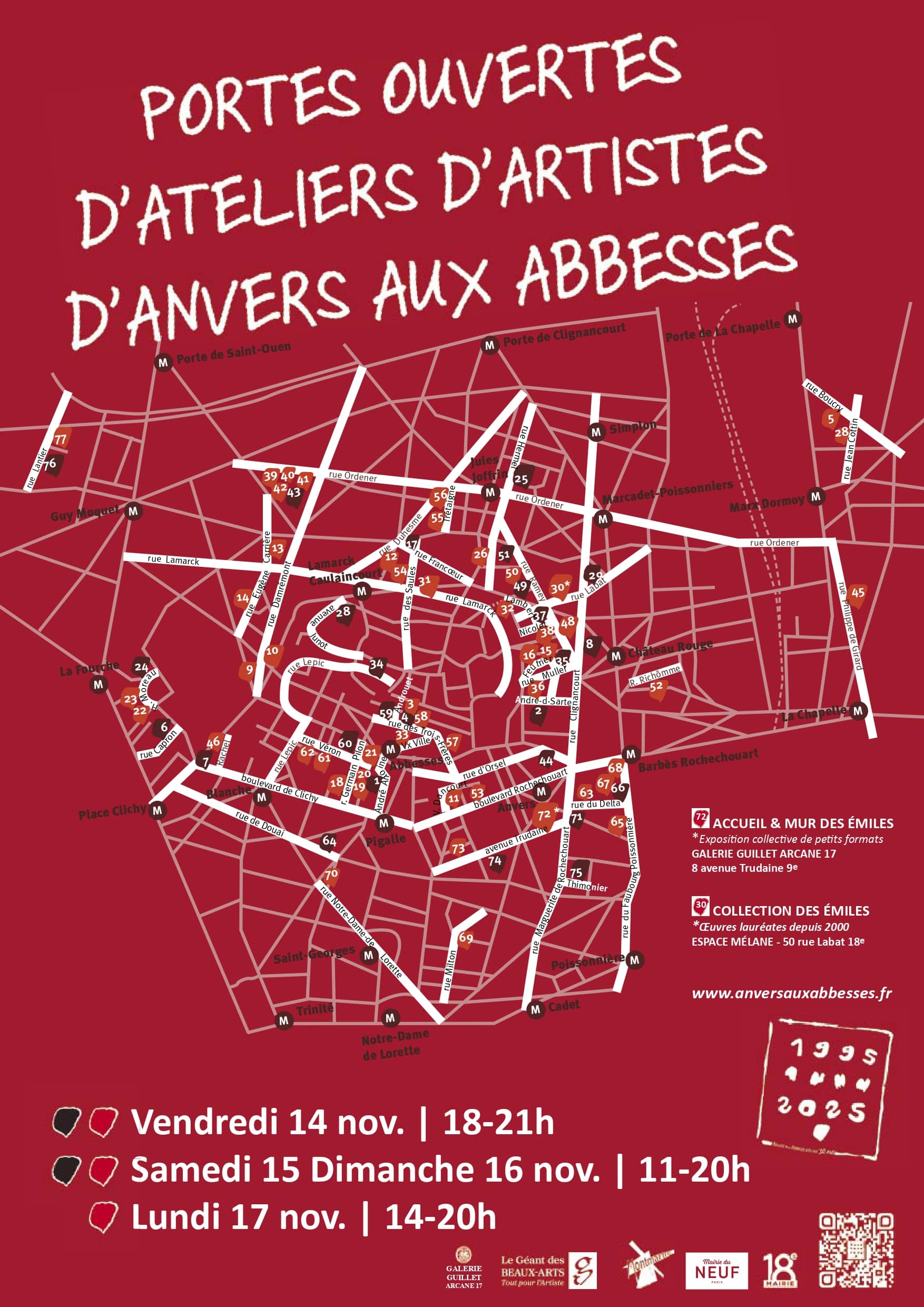 Portes ouvertes d’Anvers Aux Abbesses