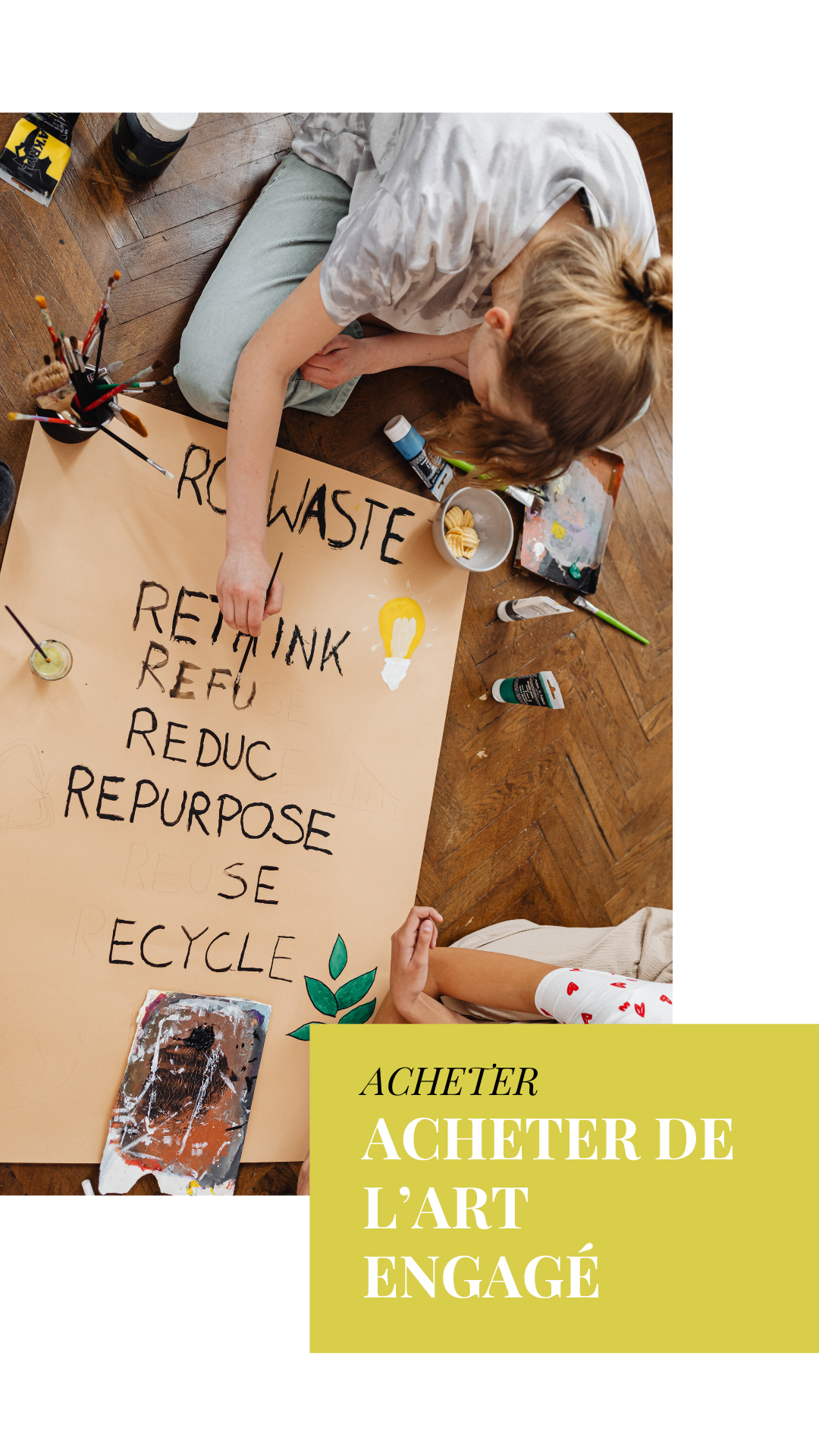 Acheter de l’art engagé : quand la création devient un acte écologique et responsable