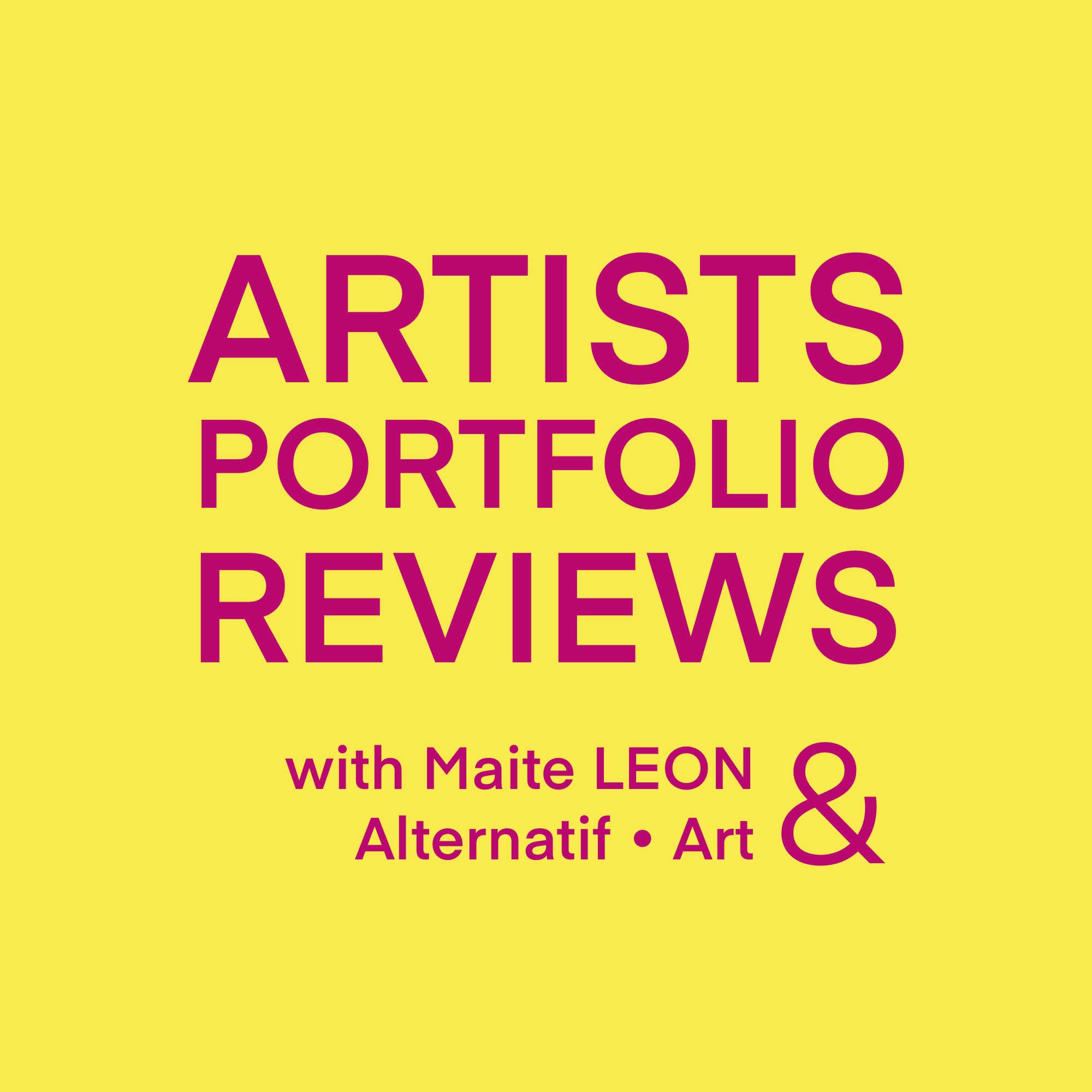 Artists Portfolio Reviews
