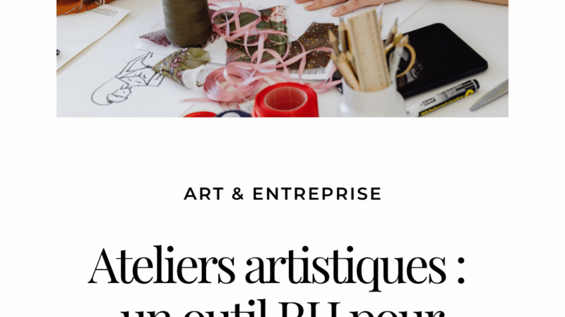 Ateliers artistiques : un outil RH pour révéler les talents cachés