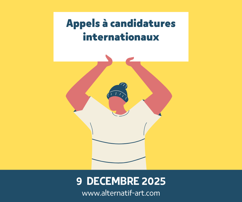 Appels à candidatures internationaux du 9 décembre 2025