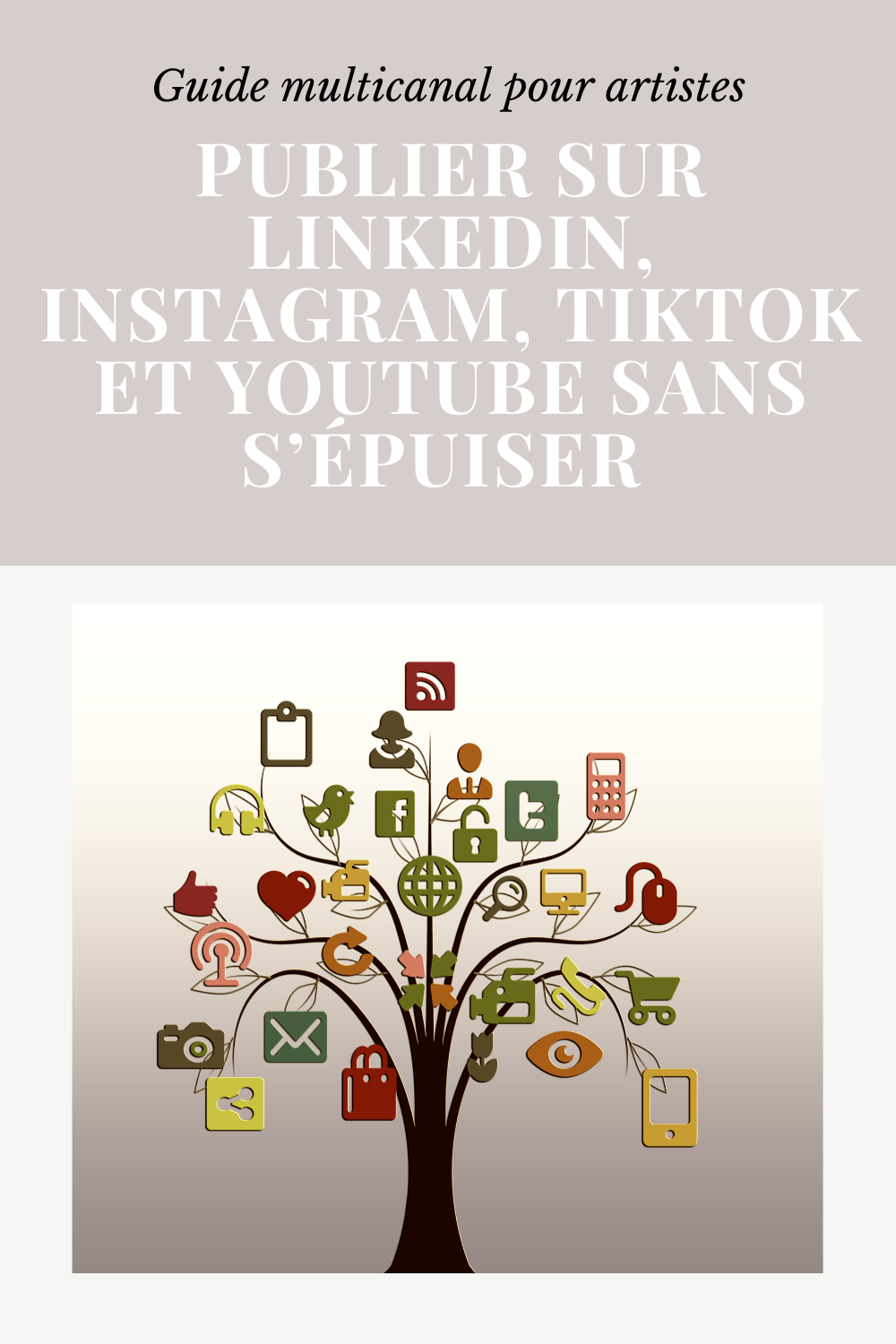 Publier sur LinkedIn, Instagram, TikTok et YouTube sans s’épuiser : le guide multicanal pour artistes