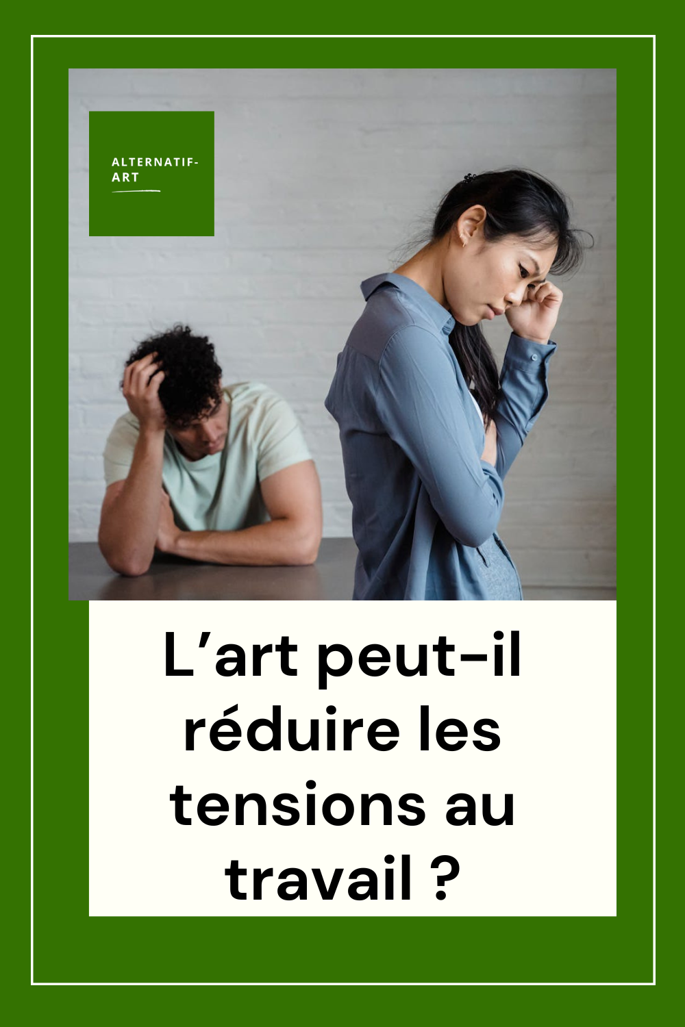 L’art peut-il réduire les tensions au travail ?