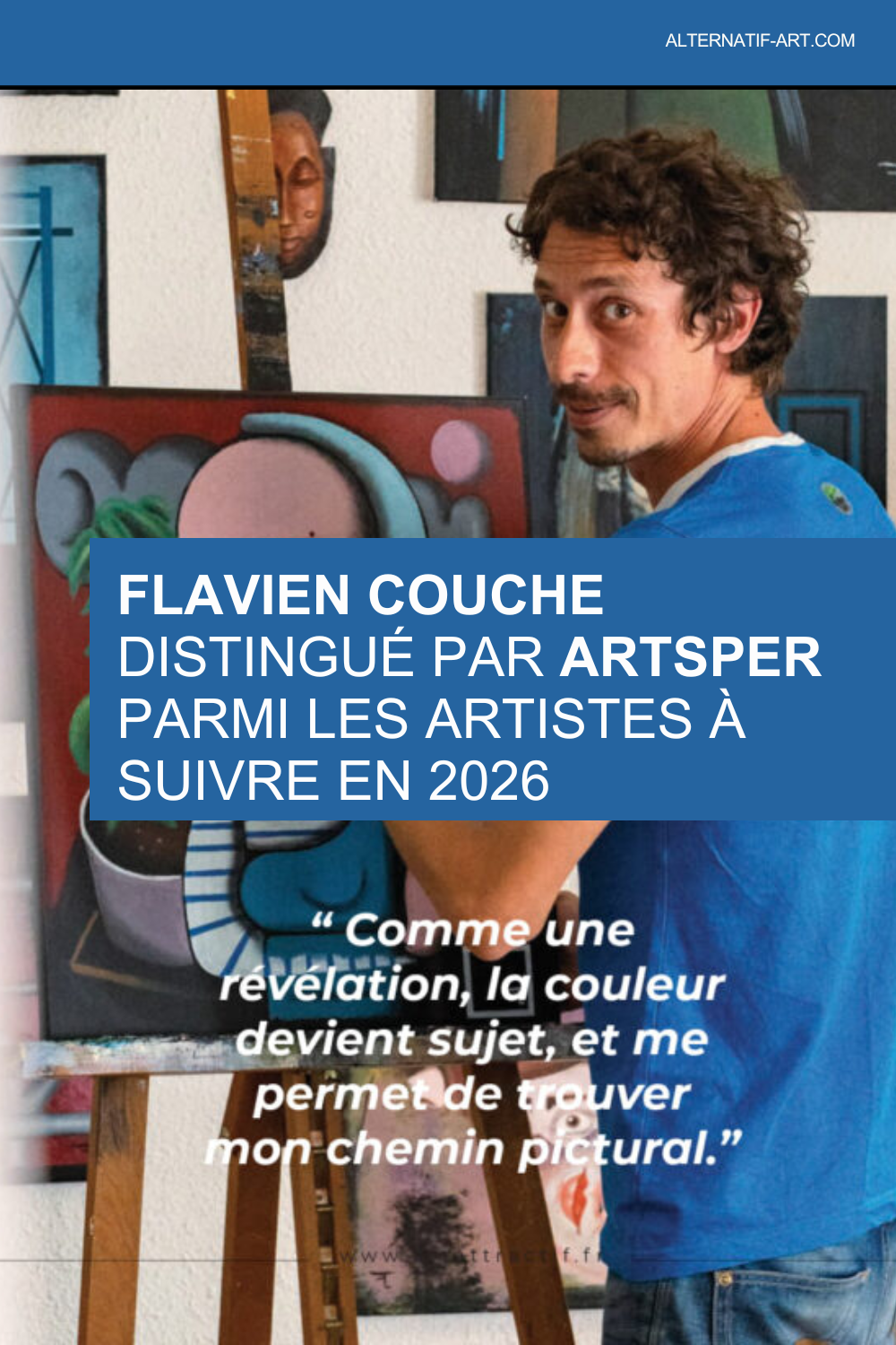 Artsper distingue Flavien Couche en 2026
