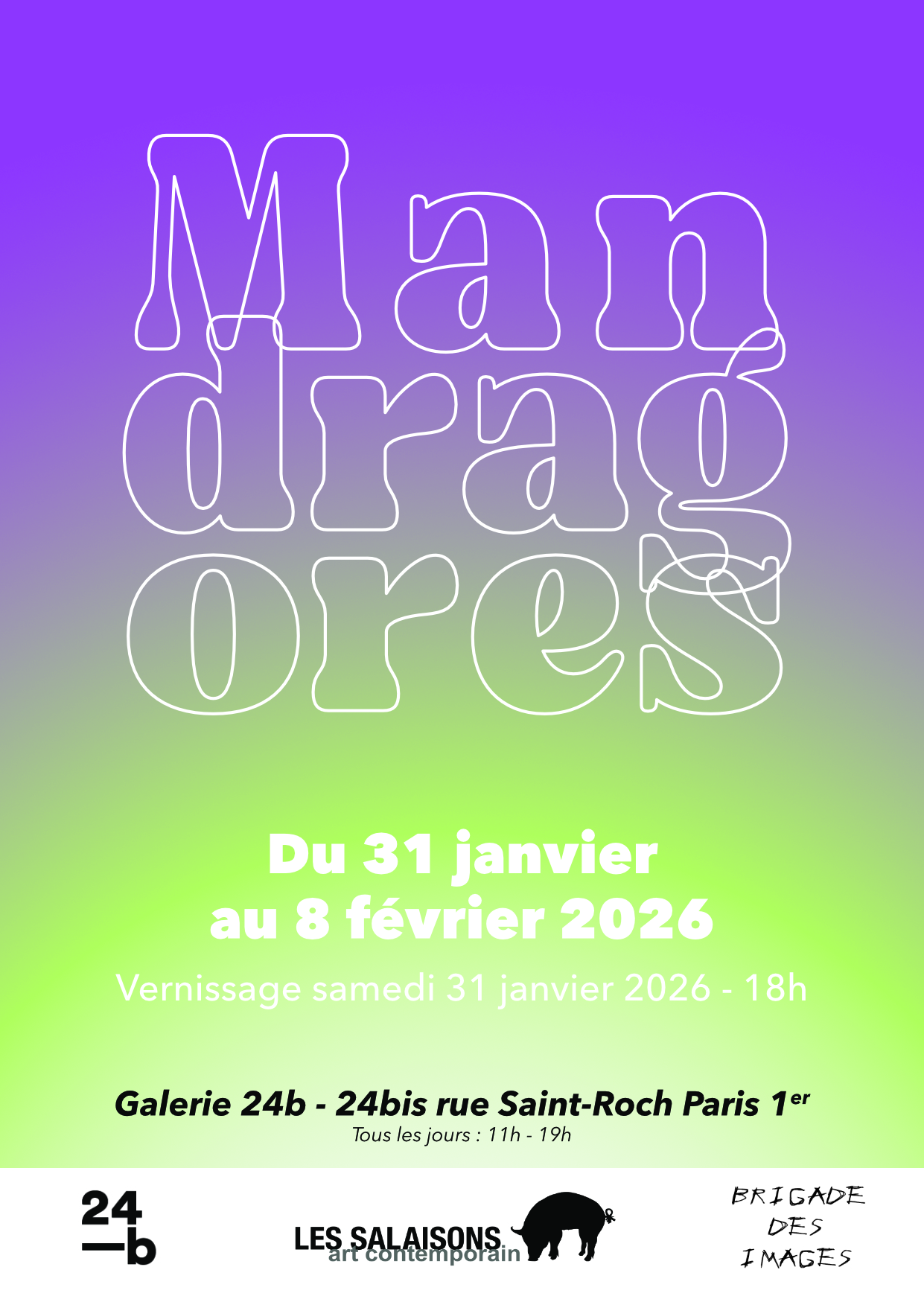Exposition : Mandragores - Paris
