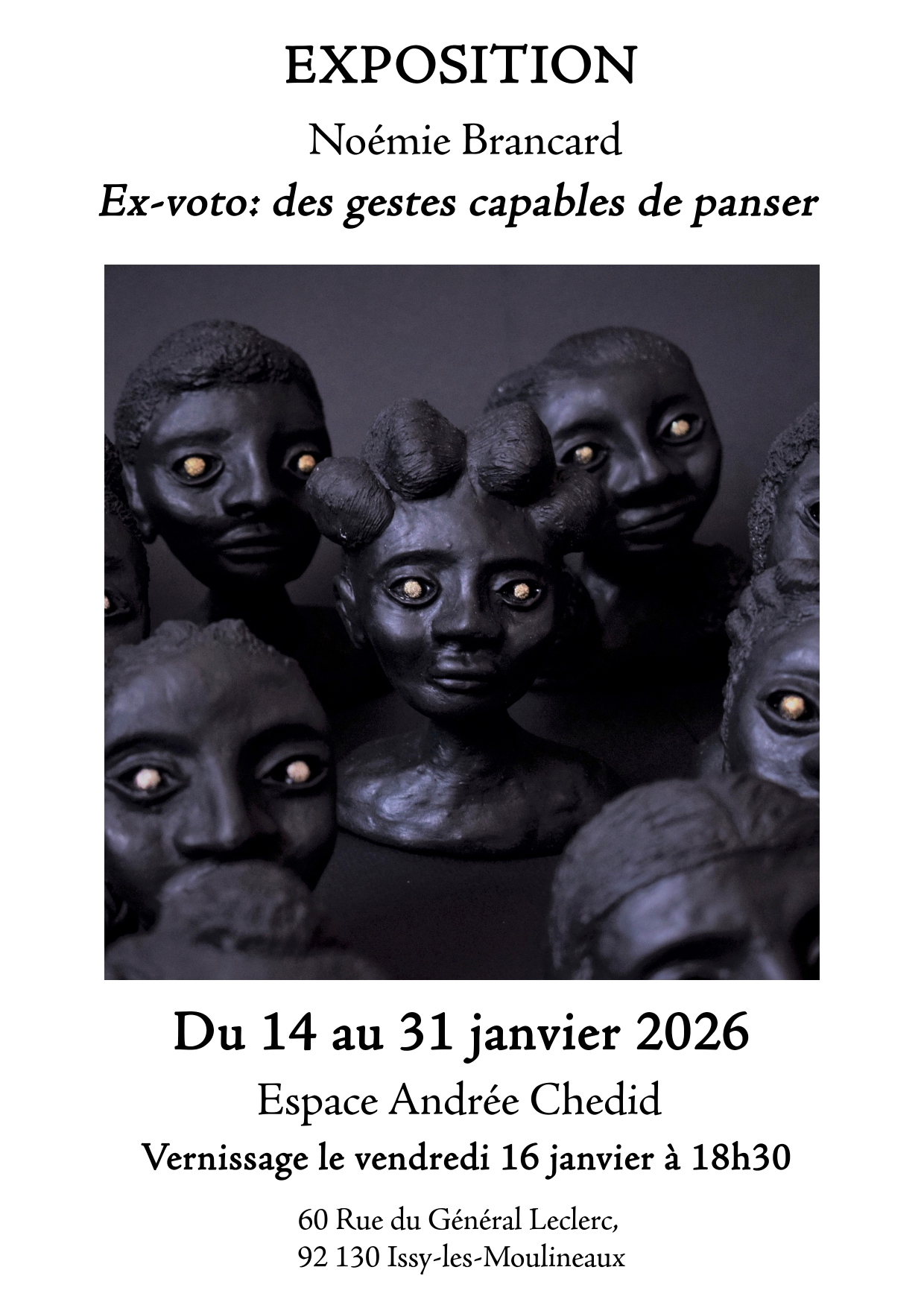 Exposition : Ex-voto: des gestes capables de panser, Noémie Brancard