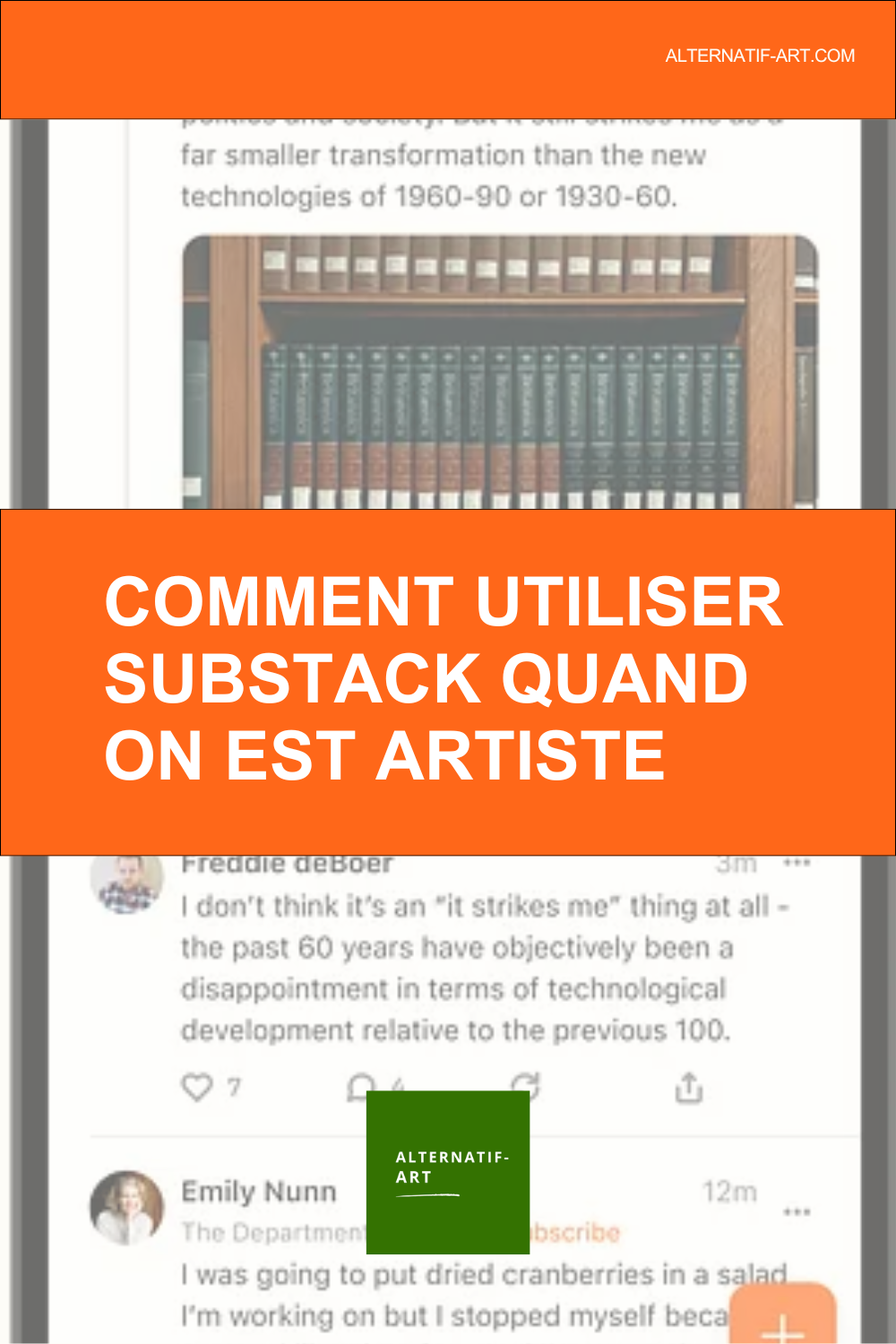 Pourquoi et comment utiliser Substack quand on est artiste