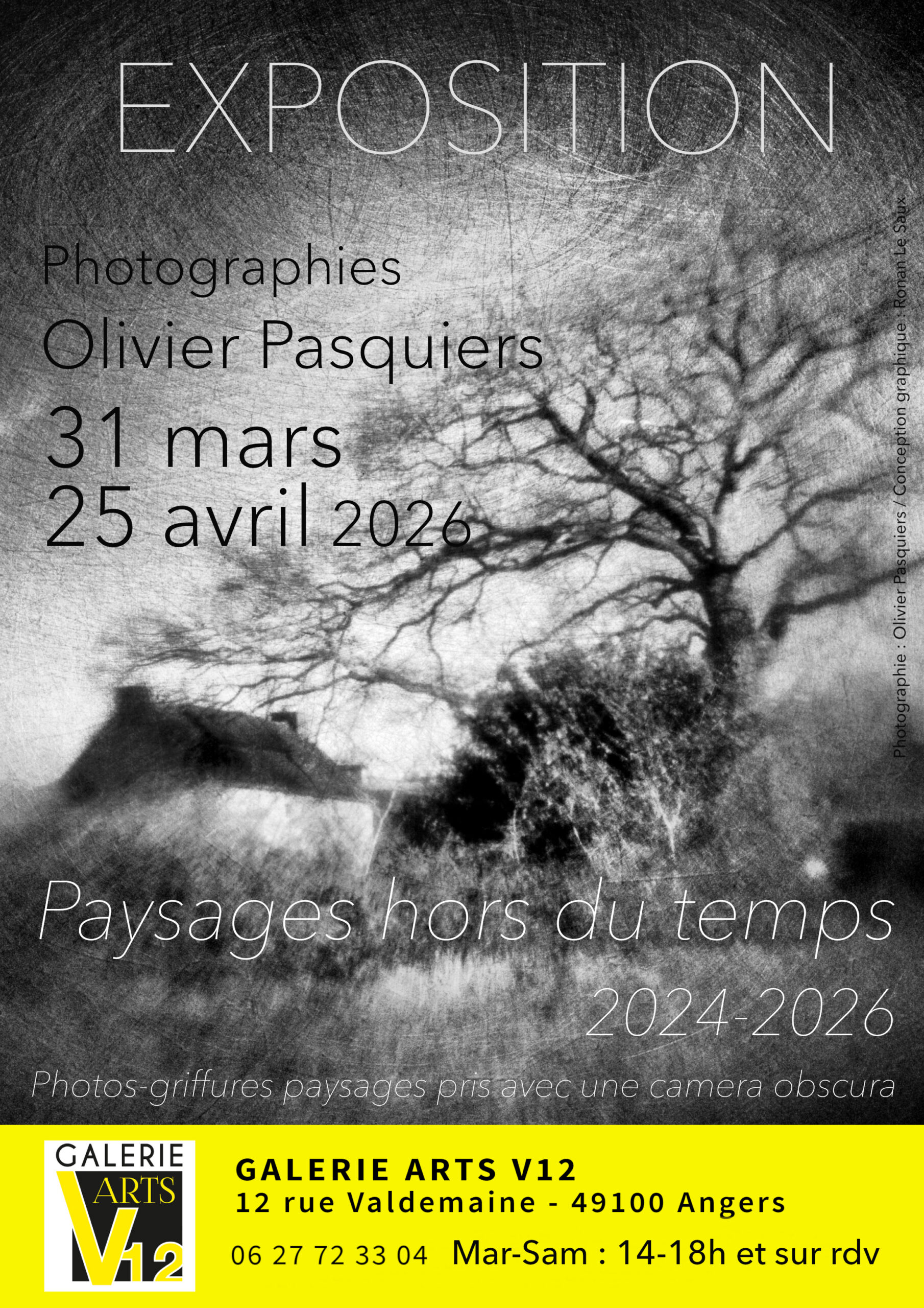Paysages hors du temps 2024-2026, Olivier Pasquiers - Galerie Arts V12