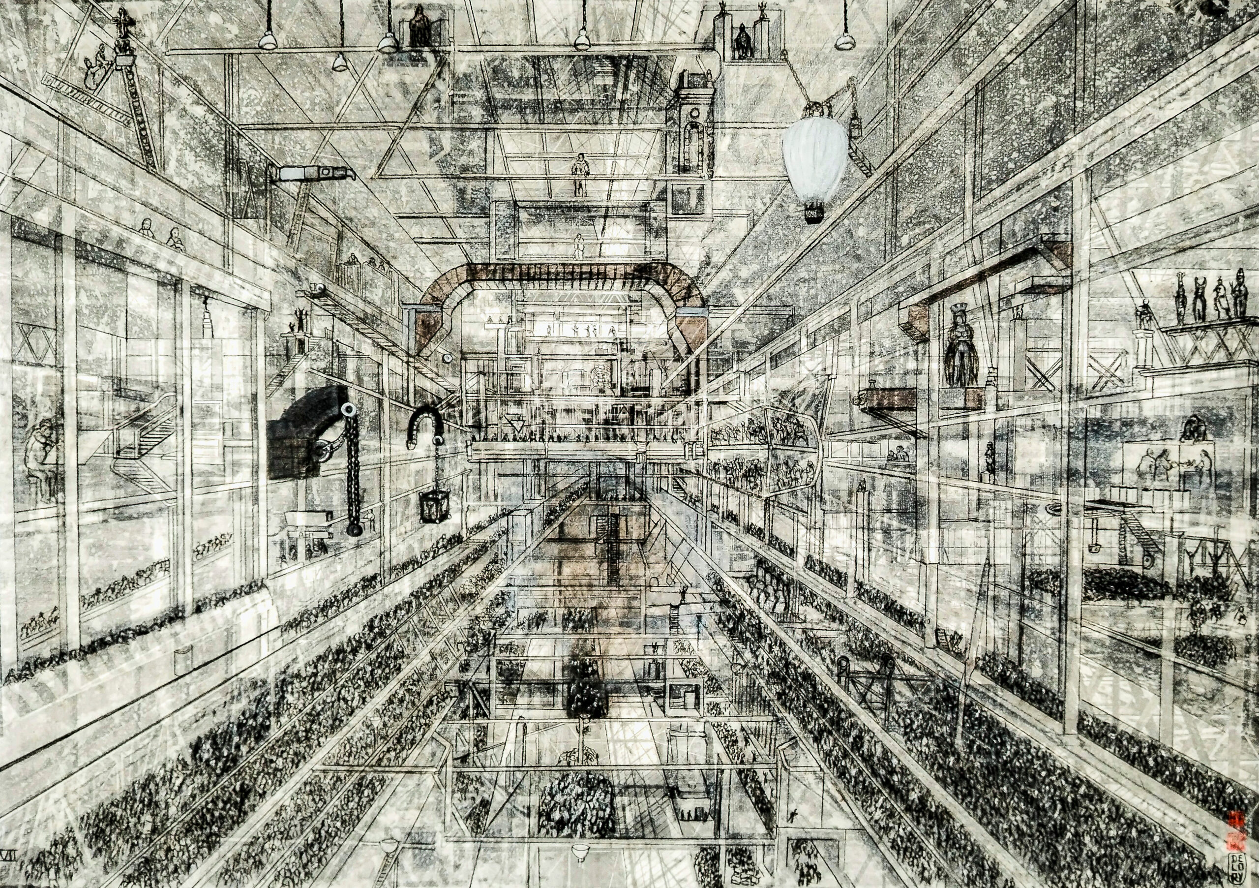 Exposition : Les Corps effacés, Didier LOUINEAU &  Patrice DELORY