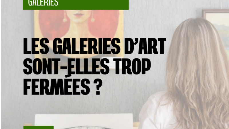 Les galeries sont-elles trop entre-soi ?