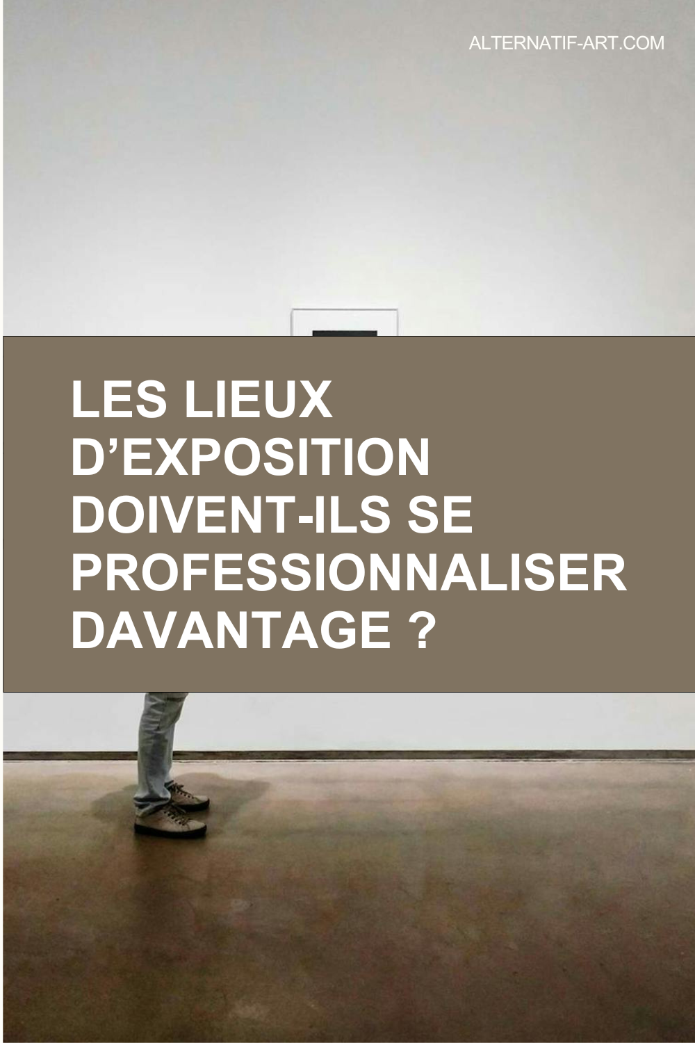 Les lieux d’exposition doivent-ils se professionnaliser davantage ?