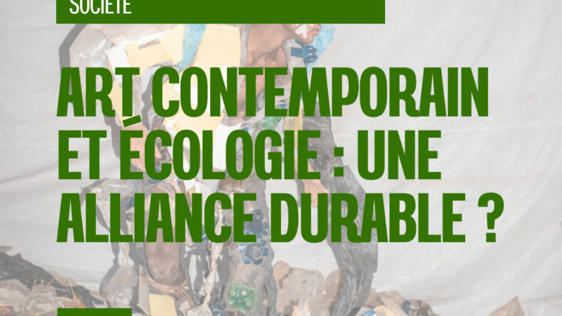 L’art contemporain et l’écologie, une alliance appelée à durer ?