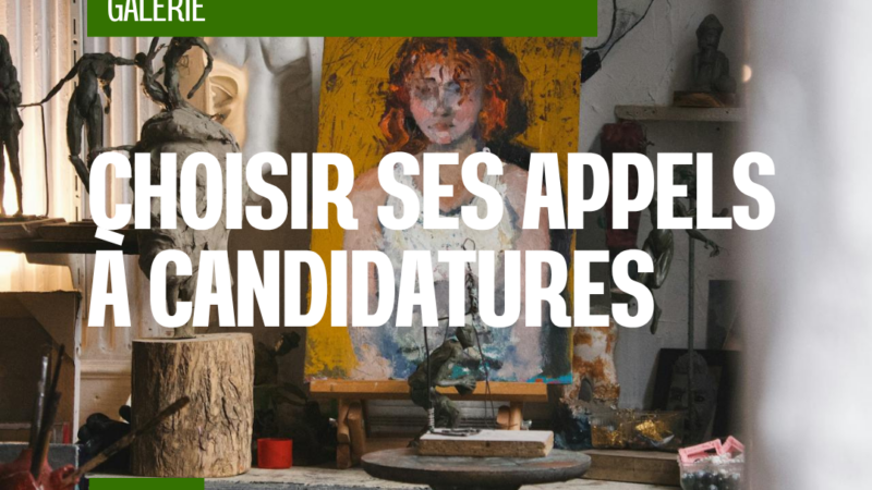 Candidater avec justesse : choisir les événements qui feront vraiment avancer votre parcours artistique