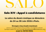 Appel à candidatures : SALO XIV, salon du dessin érotique