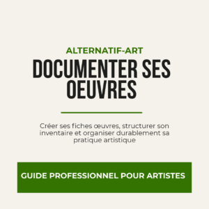 Documenter ses œuvres - Guide professionnel pour artistes