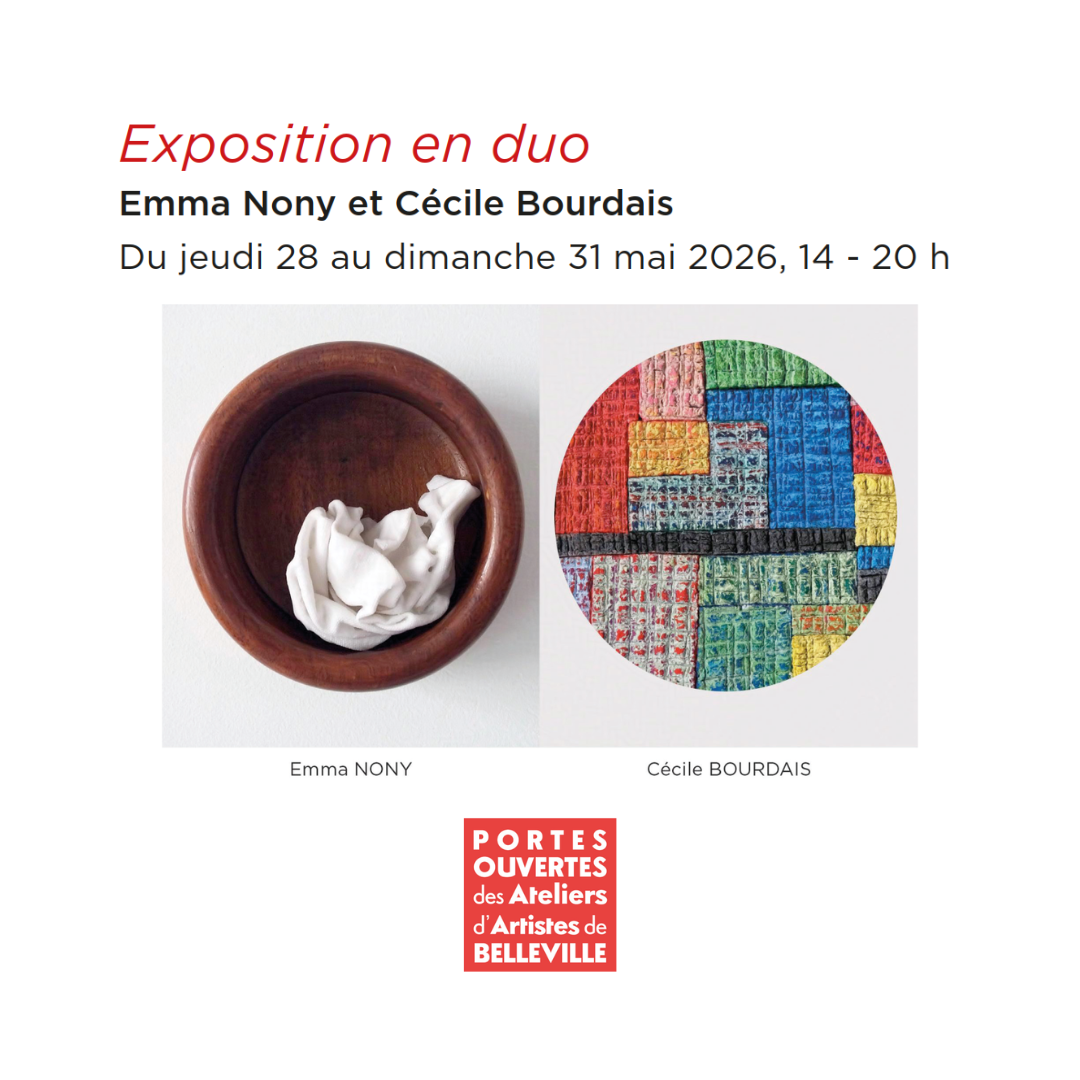 Exposition en duo : Emma Nony et Cécile Bourdais