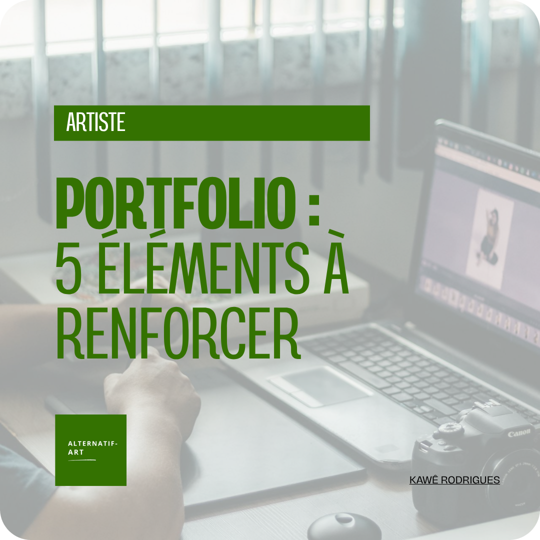 Avant de candidater, votre portfolio doit travailler pour vous
