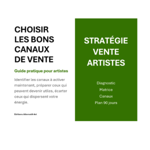 Choisir les bons canaux de vente - Guide pratique pour artistes