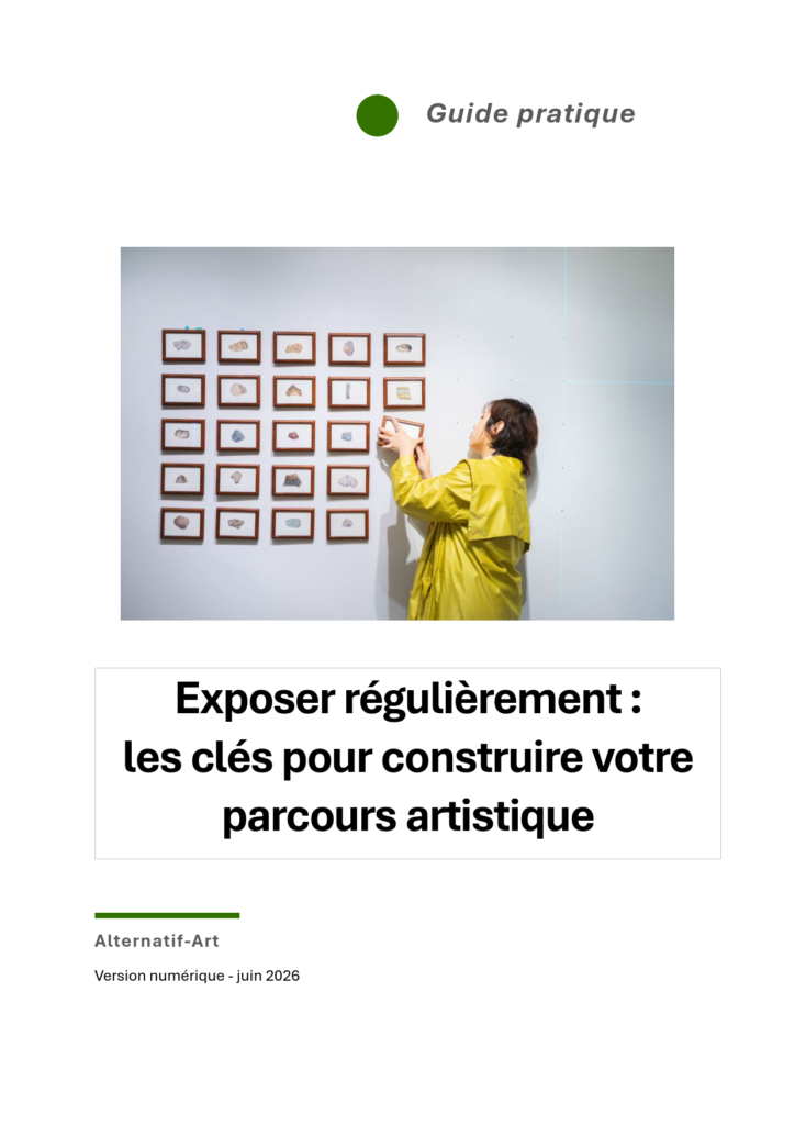 Exposer régulièrement : les clés pour construire votre parcours artistique