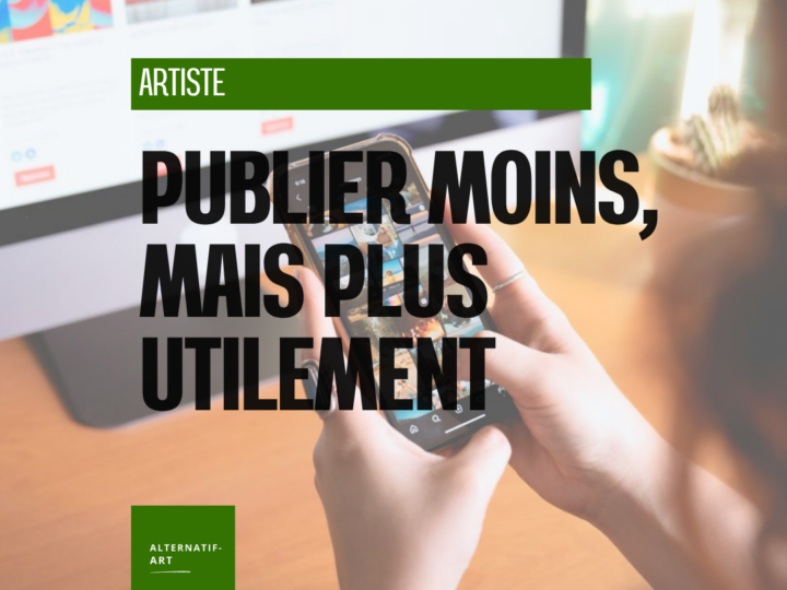 Publier moins, laisser davantage de traces