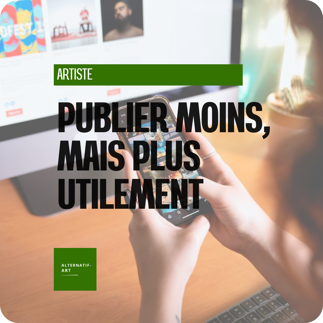 Publier moins, laisser davantage de traces