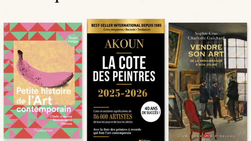 Trois livres pour comprendre comment l’art se vend, se cote et se regarde
