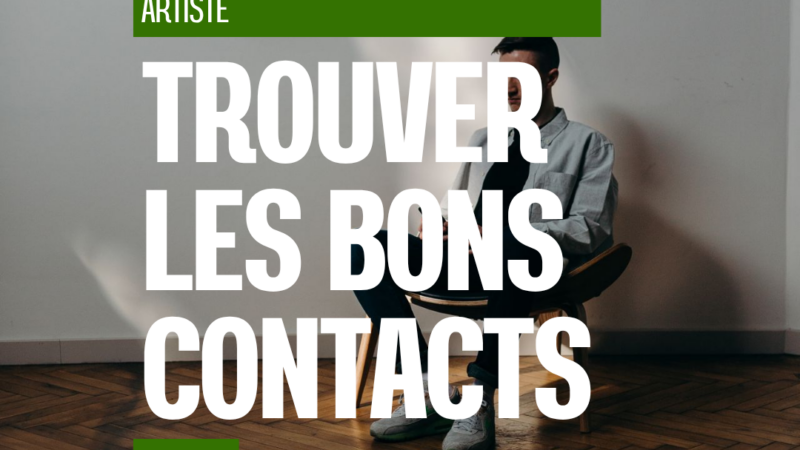 Dans le monde de l’art, le bon contact se trouve souvent autour de votre cible