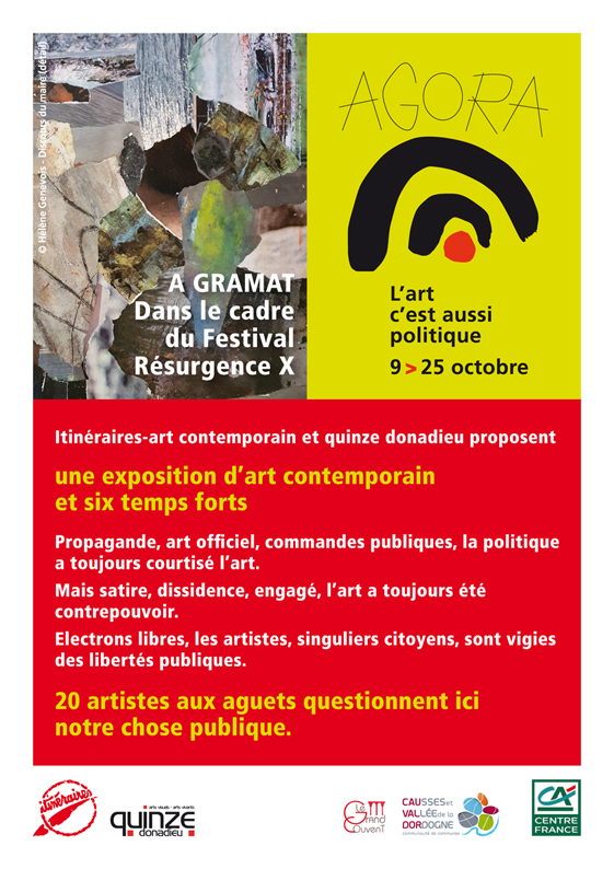 AGORA – L’art est aussi politique | Exposition à Gramat