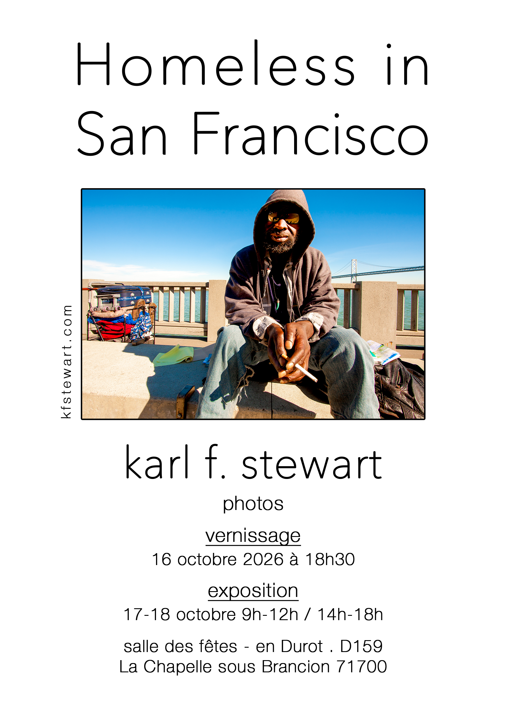 Karl F. Stewart expose à La Chapelle-sous-Brancion