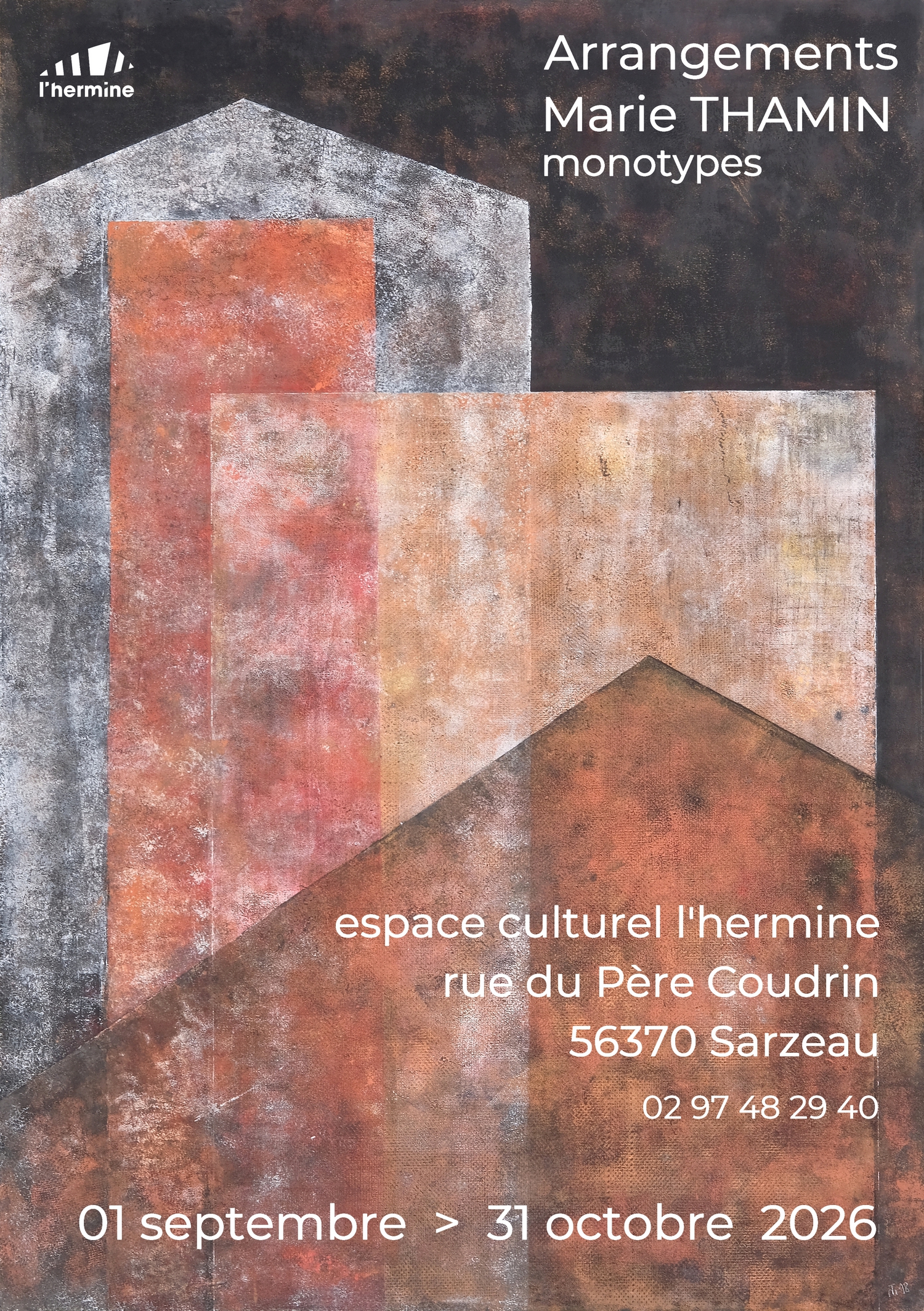 « Arrangements » : exposition de Marie Thamin à l’Espace Culturel l’Hermine à Sarzeau
