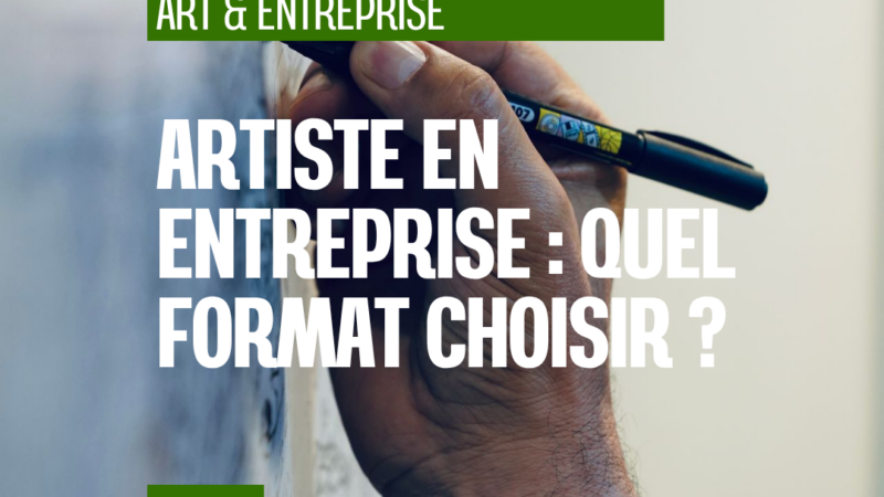 Faire intervenir un artiste en entreprise : choisir le format adapté à vos objectifs