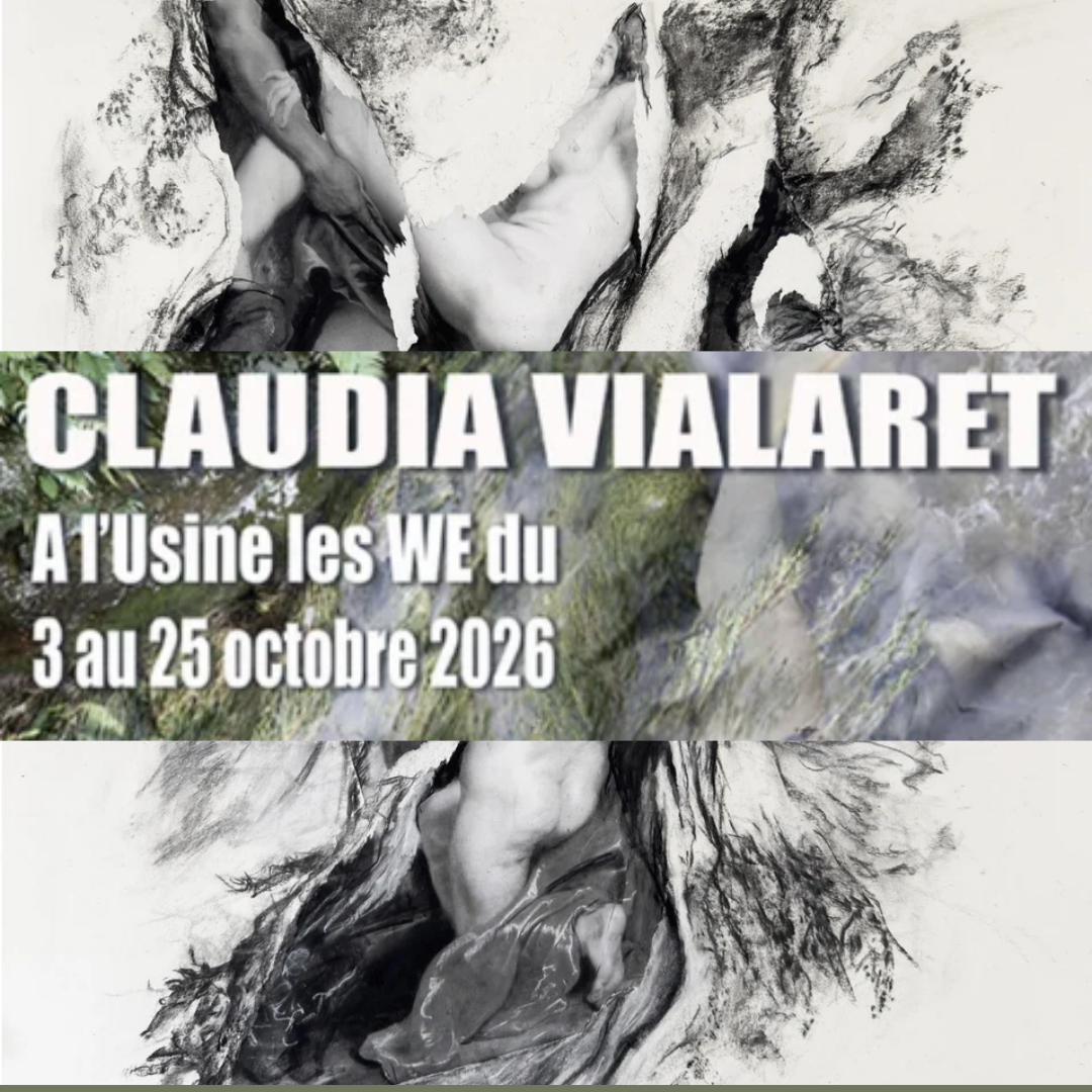 Claudia Vialaret à l’Usine – le pli, le corps et la mémoire des images
